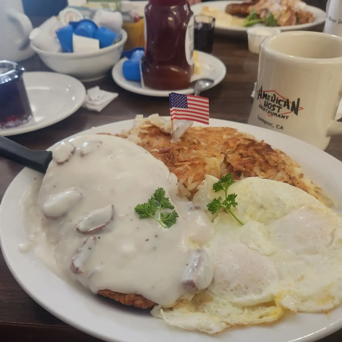 Chicken Fried Steak & Eggs