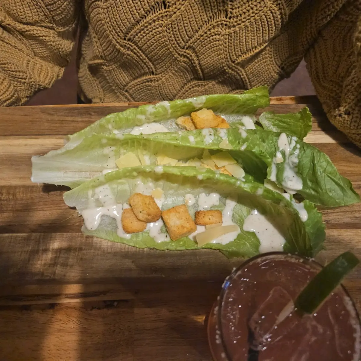 Tiny Ceasar Salad