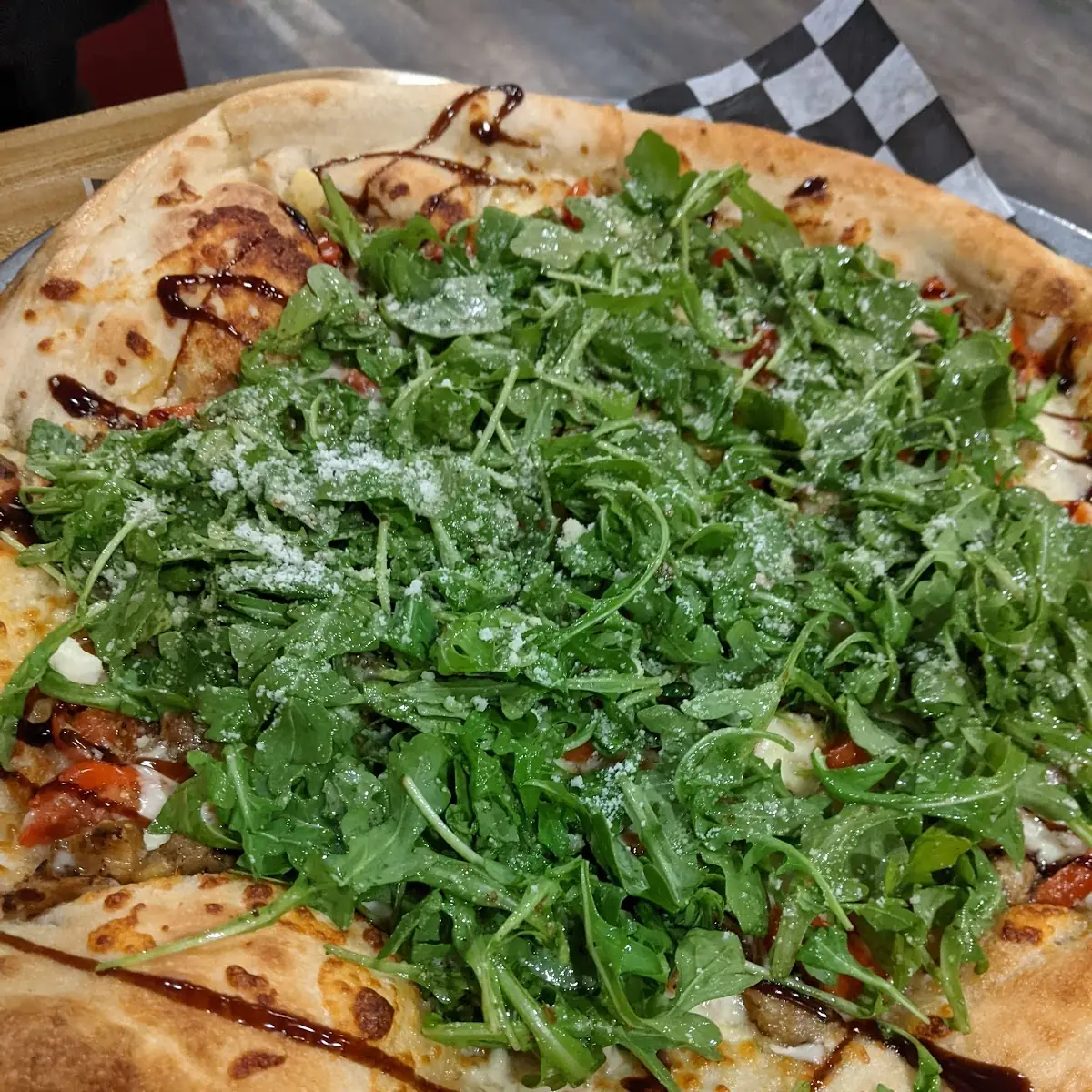 Arugula Pizza Margherita