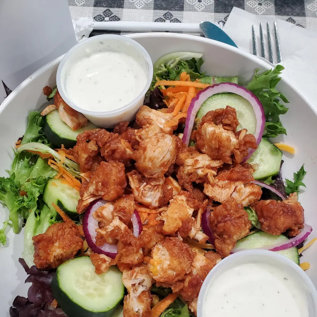 Fried Chicken Salad