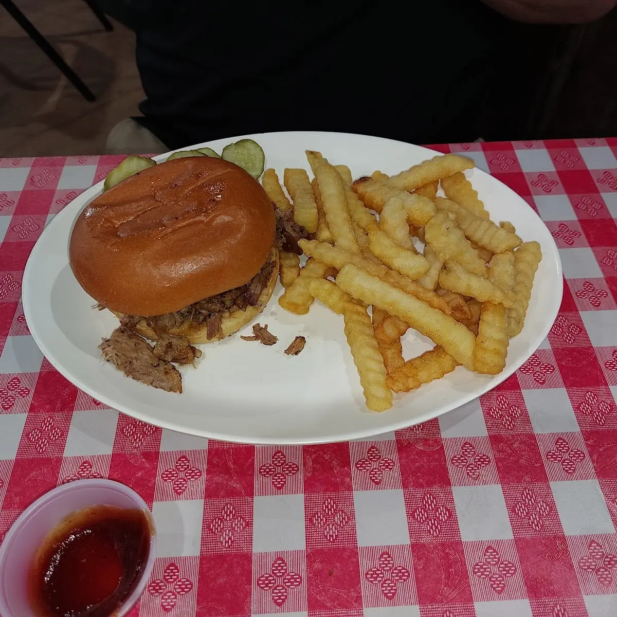 Pulled Pork with Fries