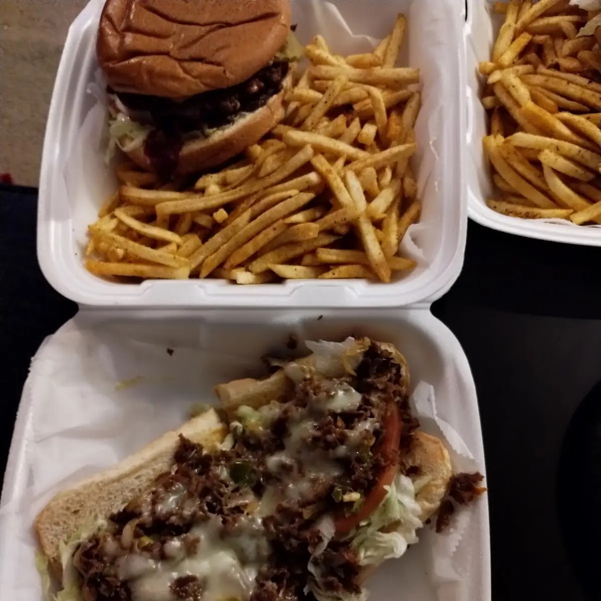 Double Cheeseburger Combo Loaded Fries Rice Bowl