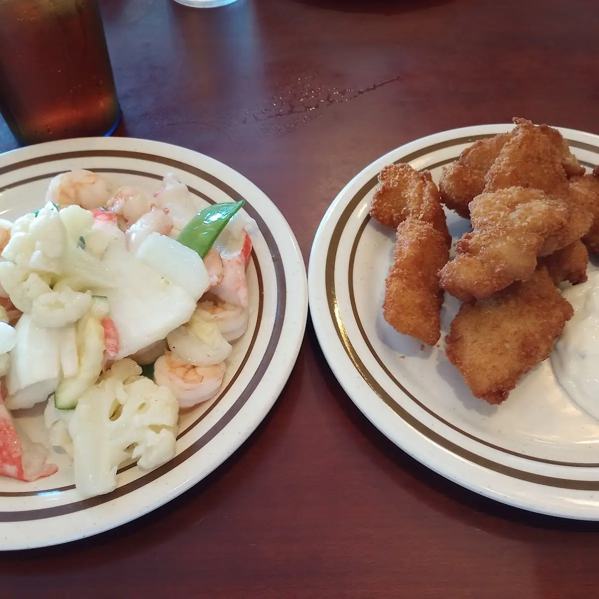 Seafood Delight and Fried Fish