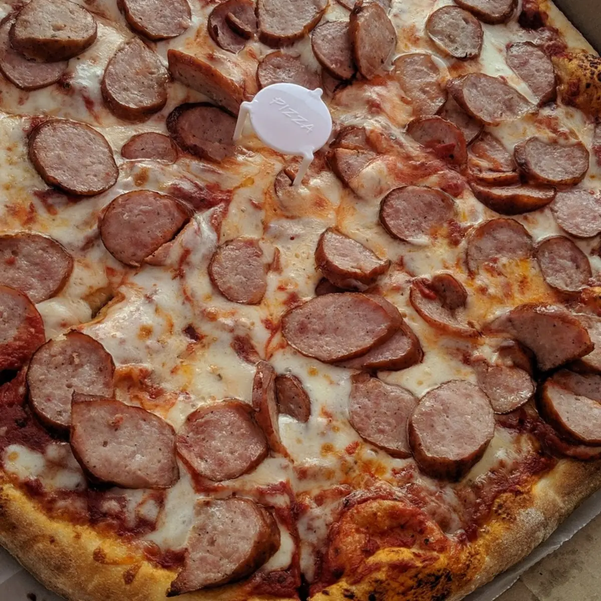 Kielbasa Pizza
