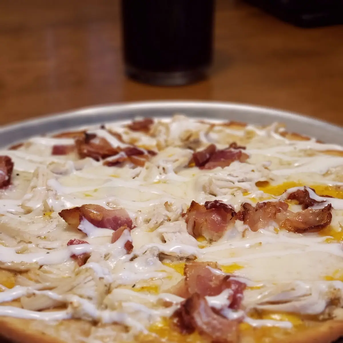 Chicken Bacon Ranch on Cauliflower Crust