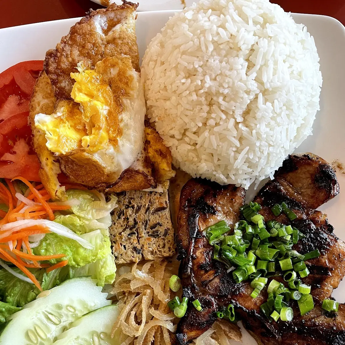 Grilled Pork & Egg Roll with Rice