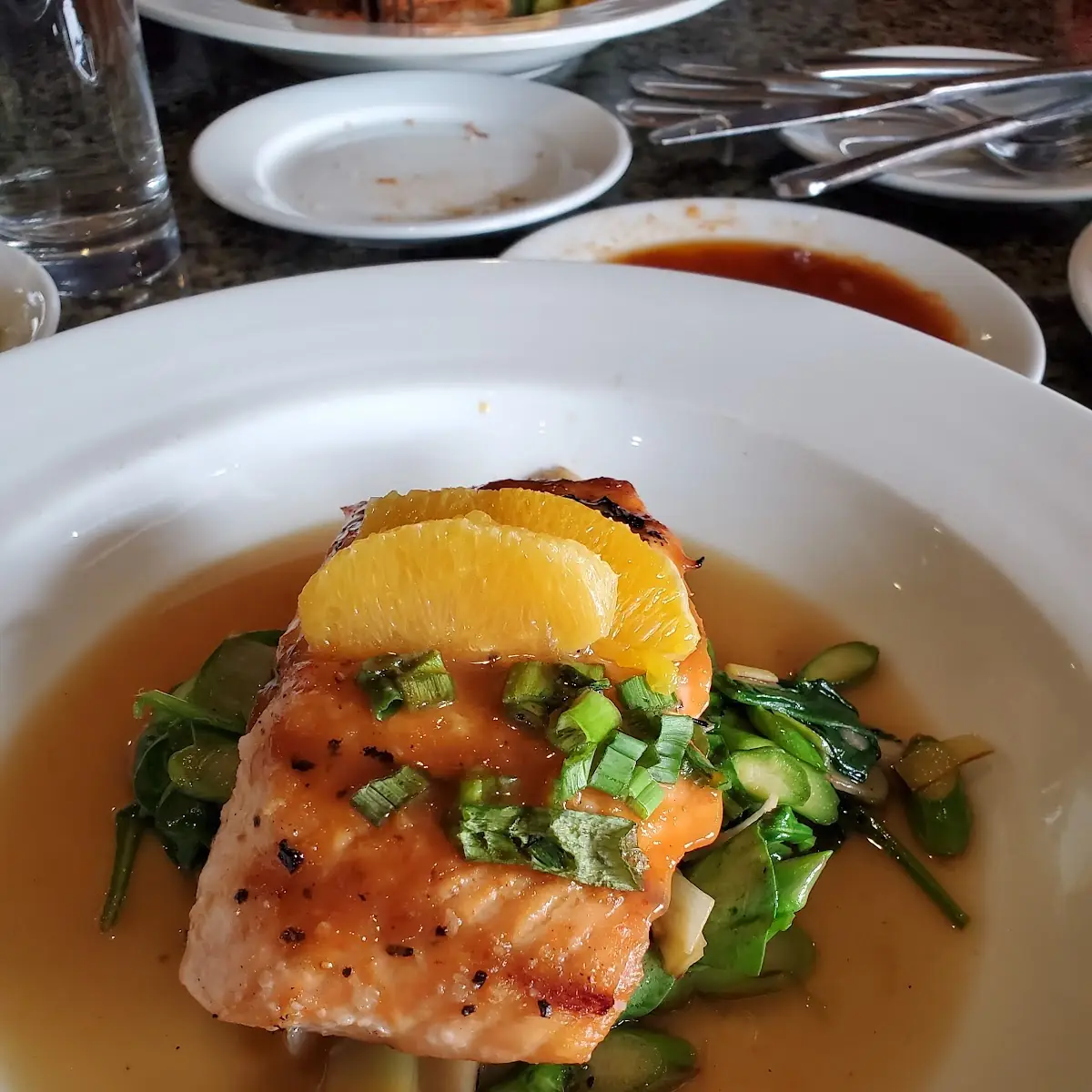 Orange-Miso Salmon