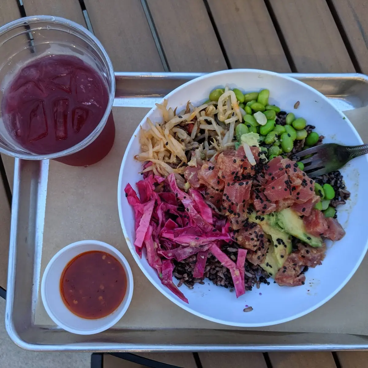 Ahi Tuna Poke Bowl
