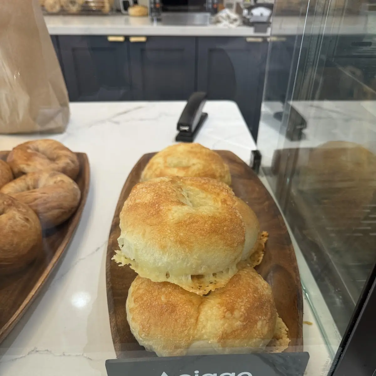 Asiago Bagel