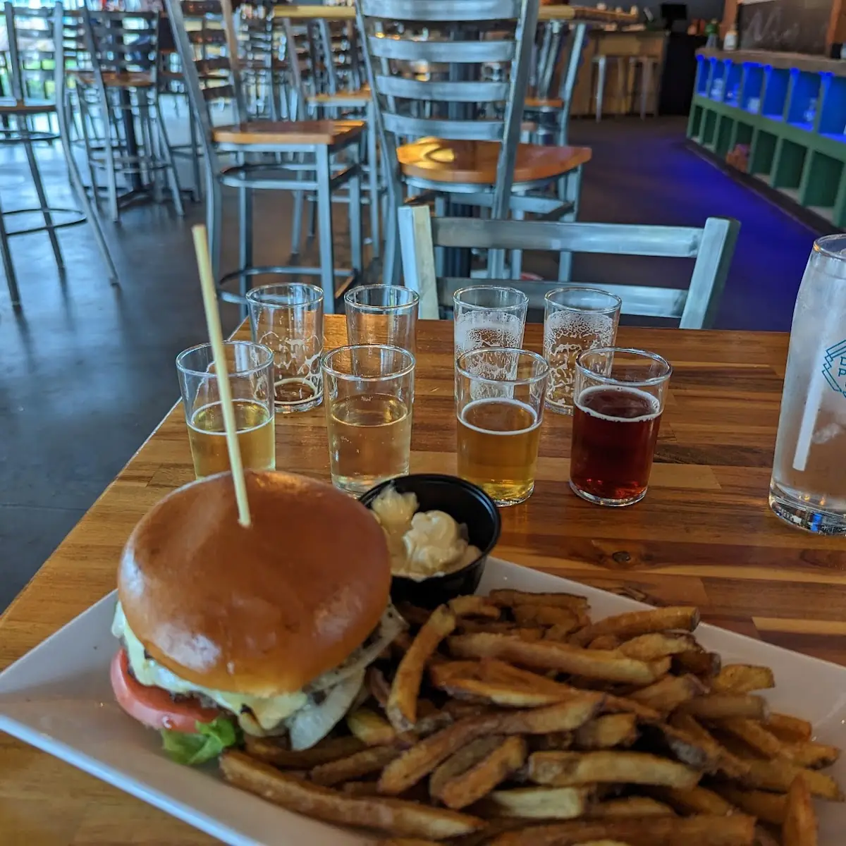 Mushroom Swiss Burger
