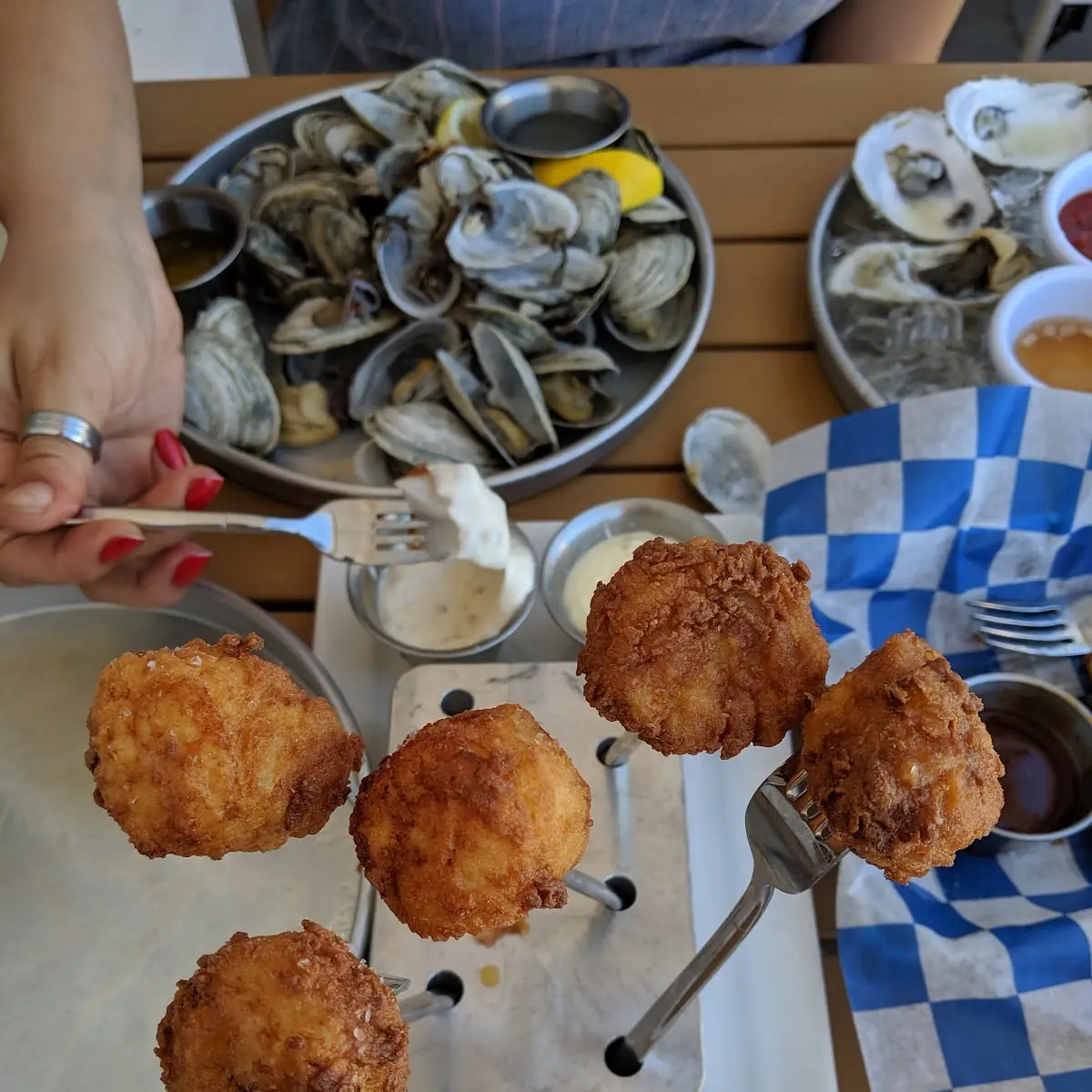 Deep Fried Scallops