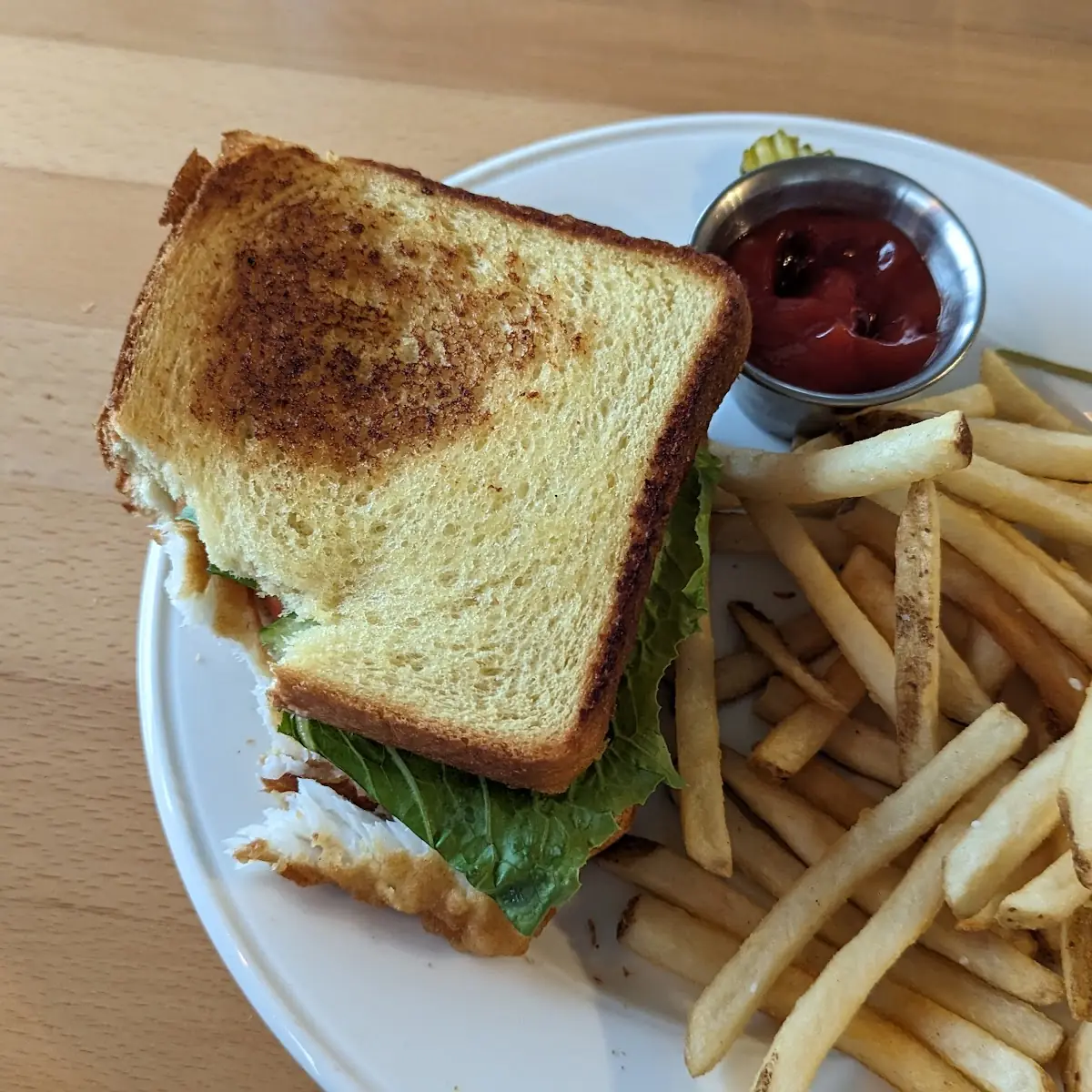 Fried Haddock Sandwich