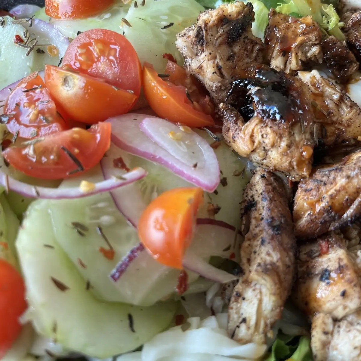 Jerk Chicken Salad