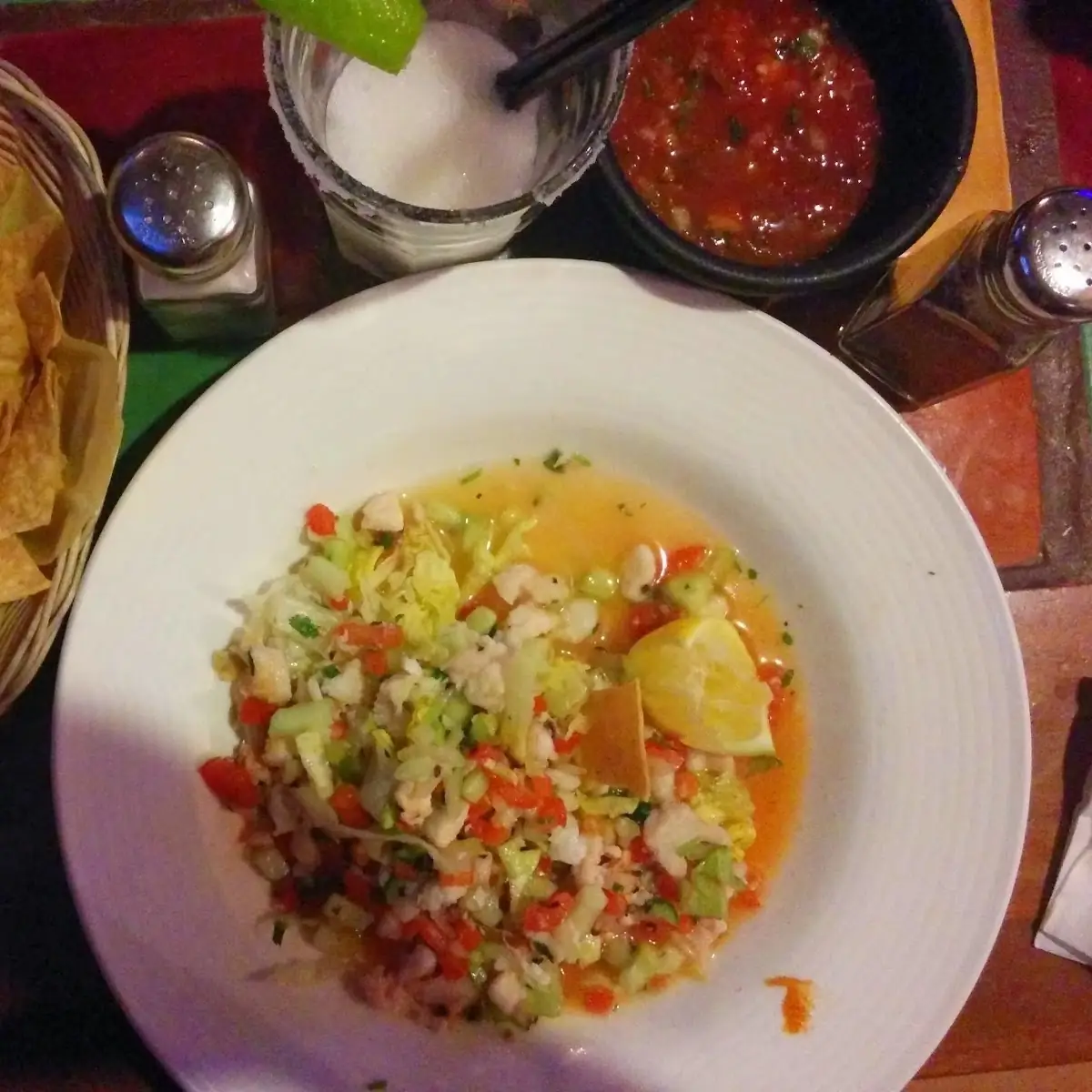 Ceviche Tostada