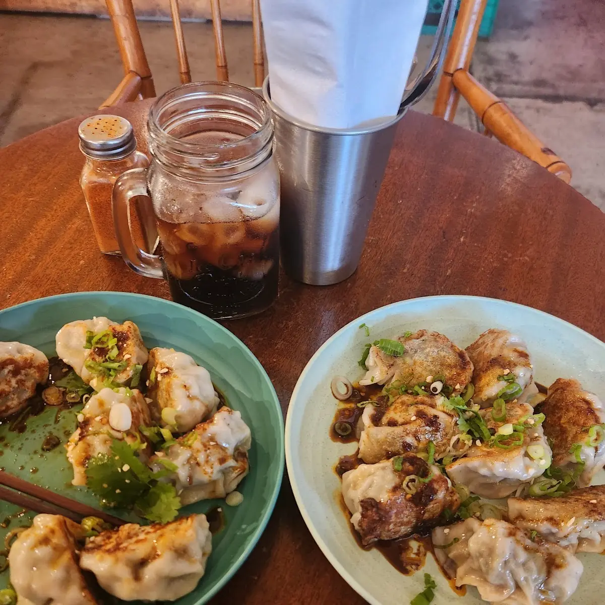 Pork Dumplings Pan Fried