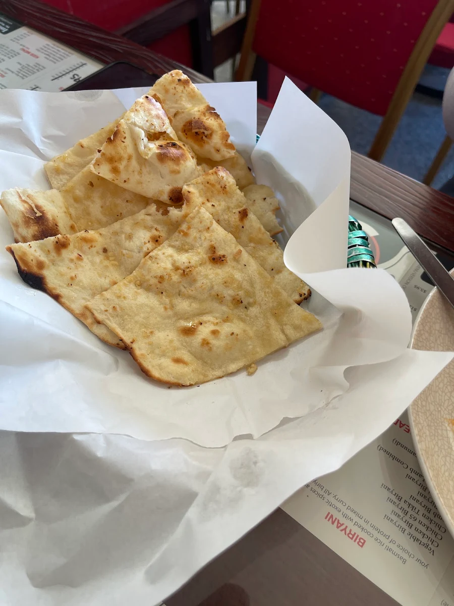 Bullet Naan Chilli Naan, India Garden