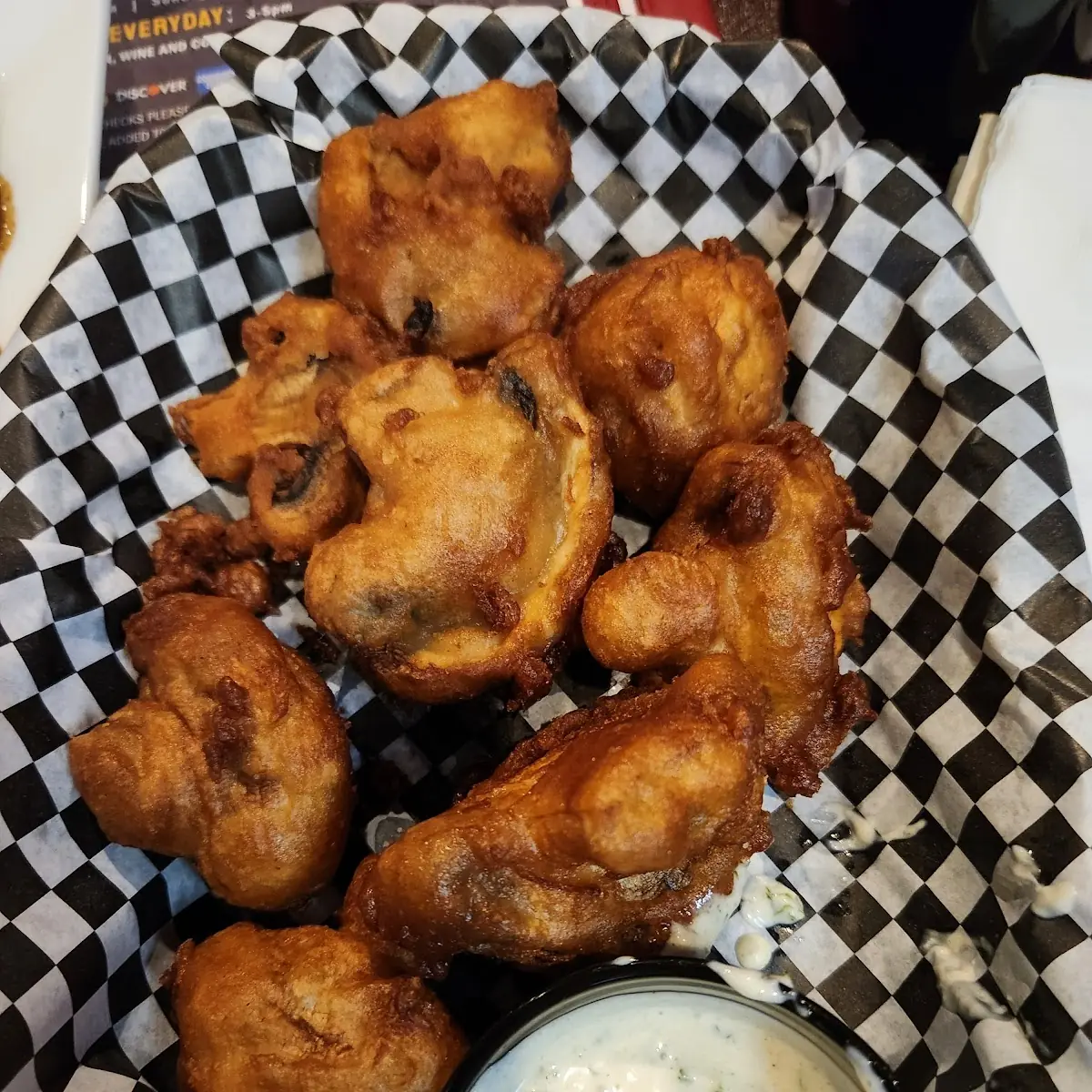 Beer Battered Mushrooms