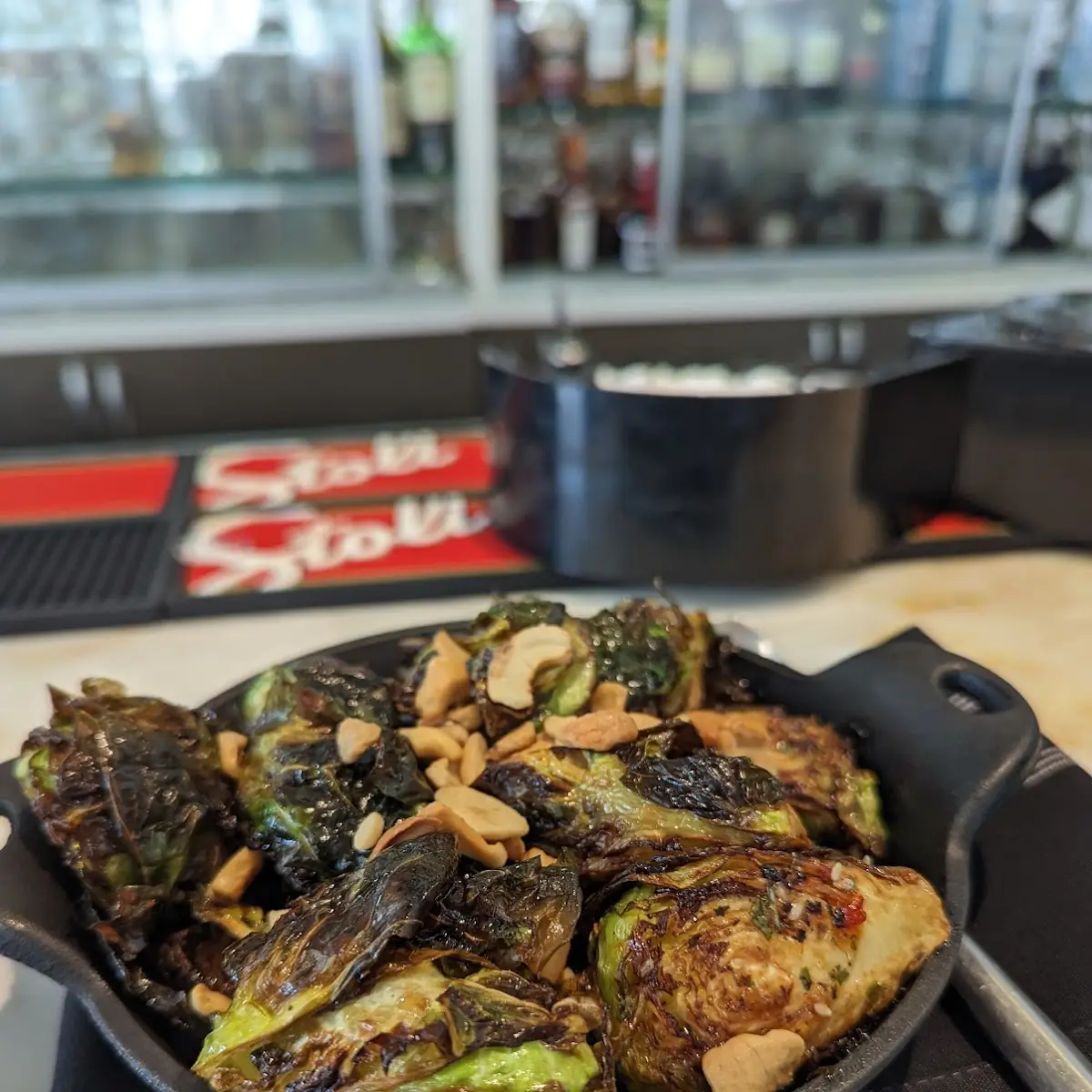 Charred Brussels Sprouts