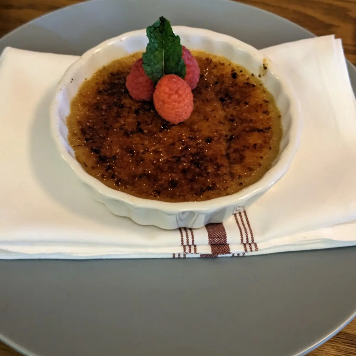 Seasonal Crème Brûlée