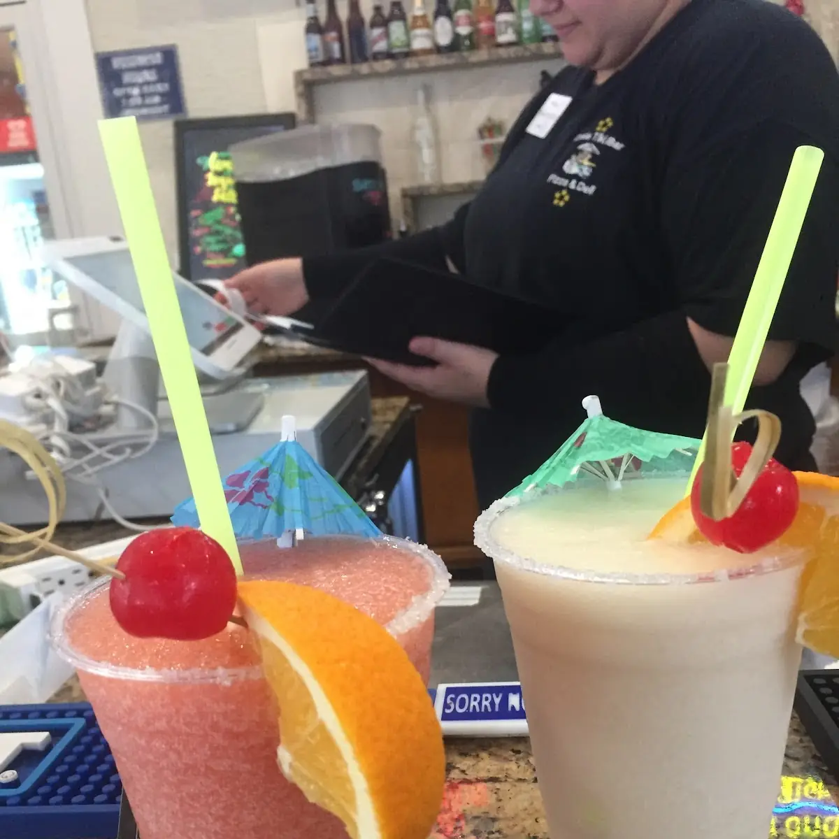 Frozen Strawberry and Pina Colada