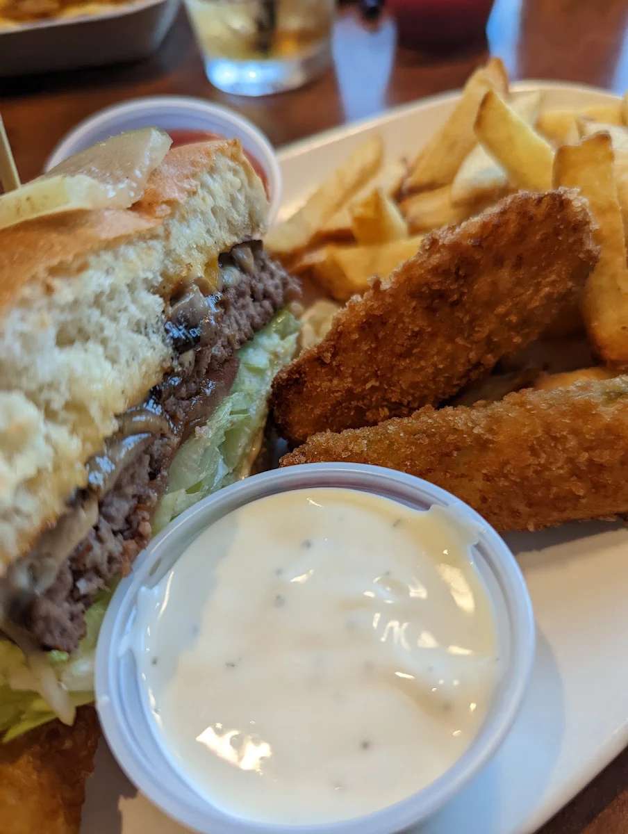 Monty Mushroom Burger