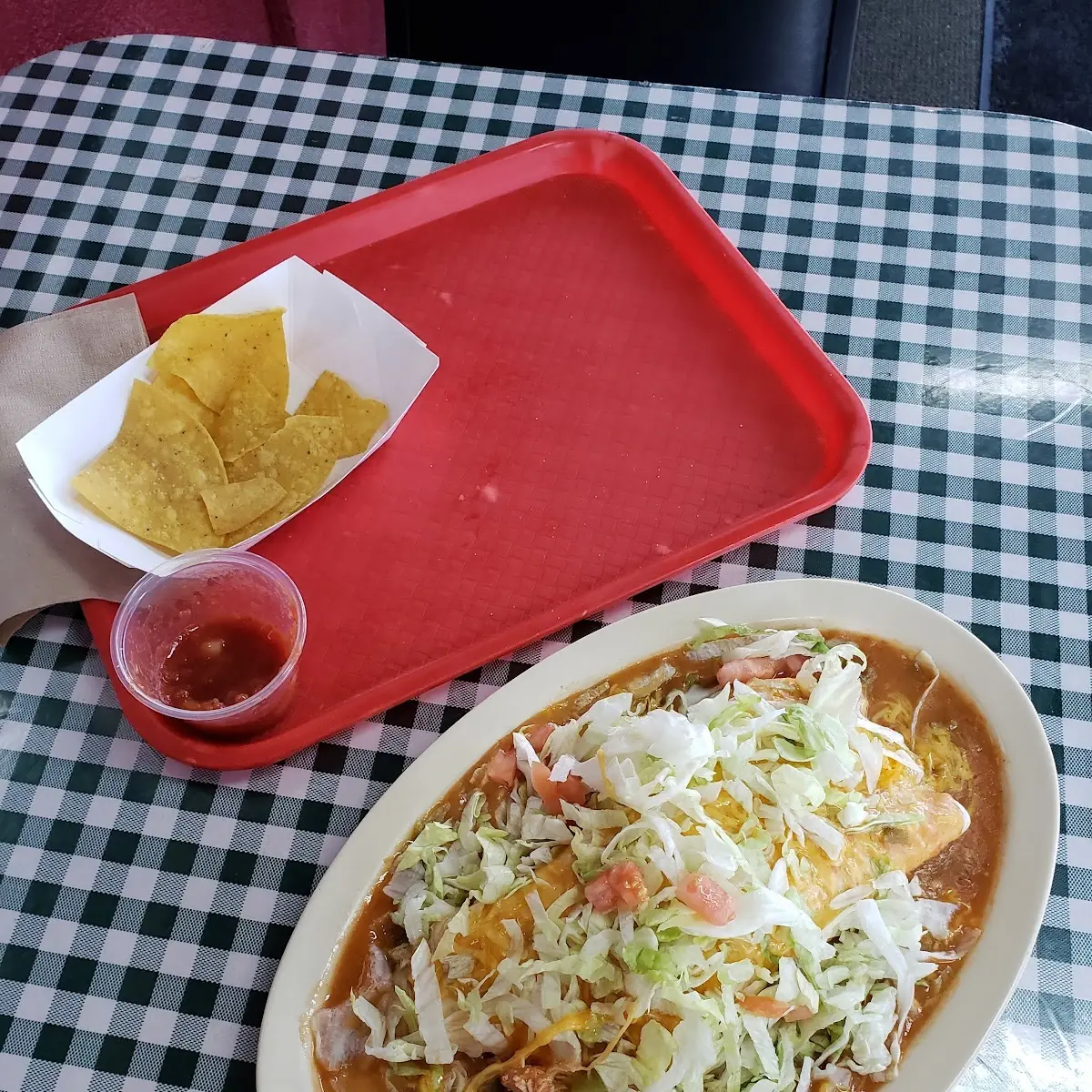 Deluxe Chicken Burrito