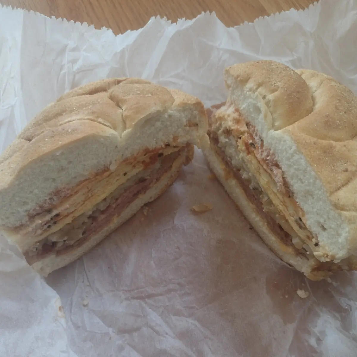 Taylor Ham Egg Cheese and Hashbrown