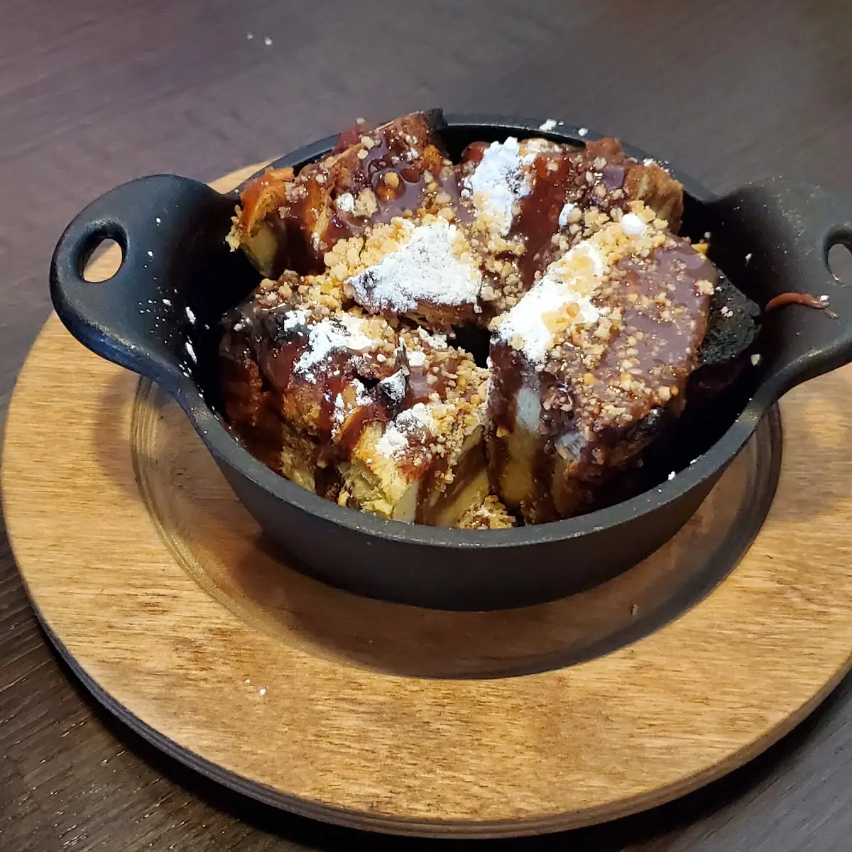 Nutella Bread Pudding
