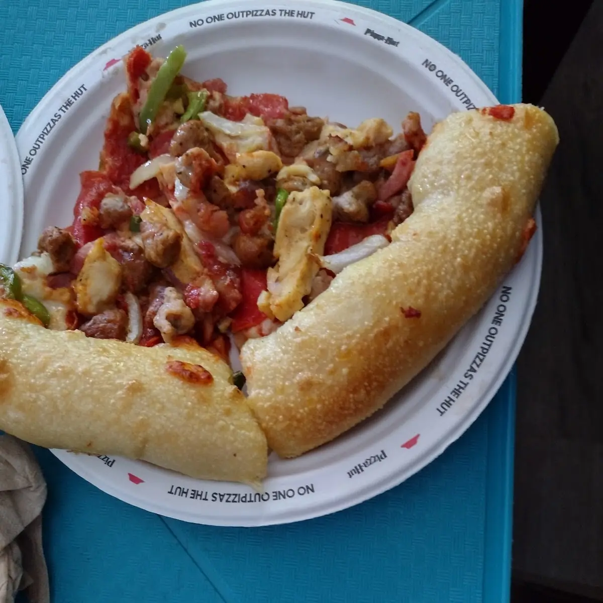 Stuffed Cheese Bread w Up to Ten Toppings Pizza