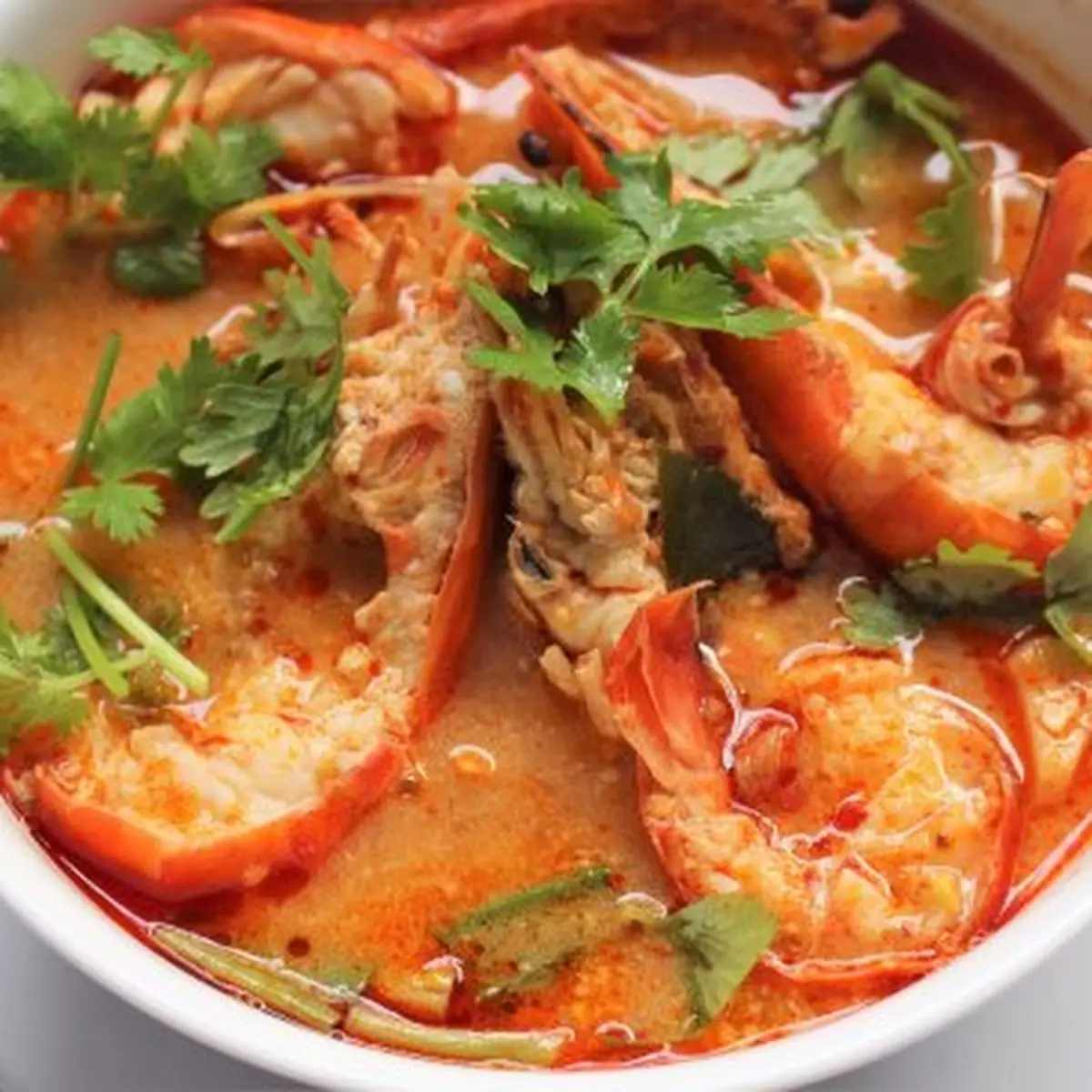 Tom Yum Soup Seafood