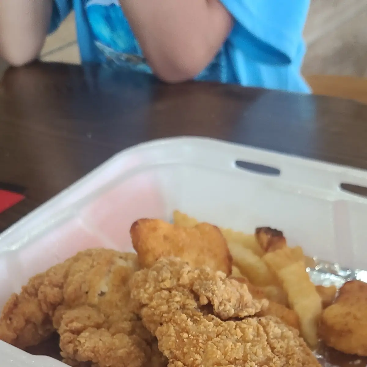 Chicken Strips with Fries