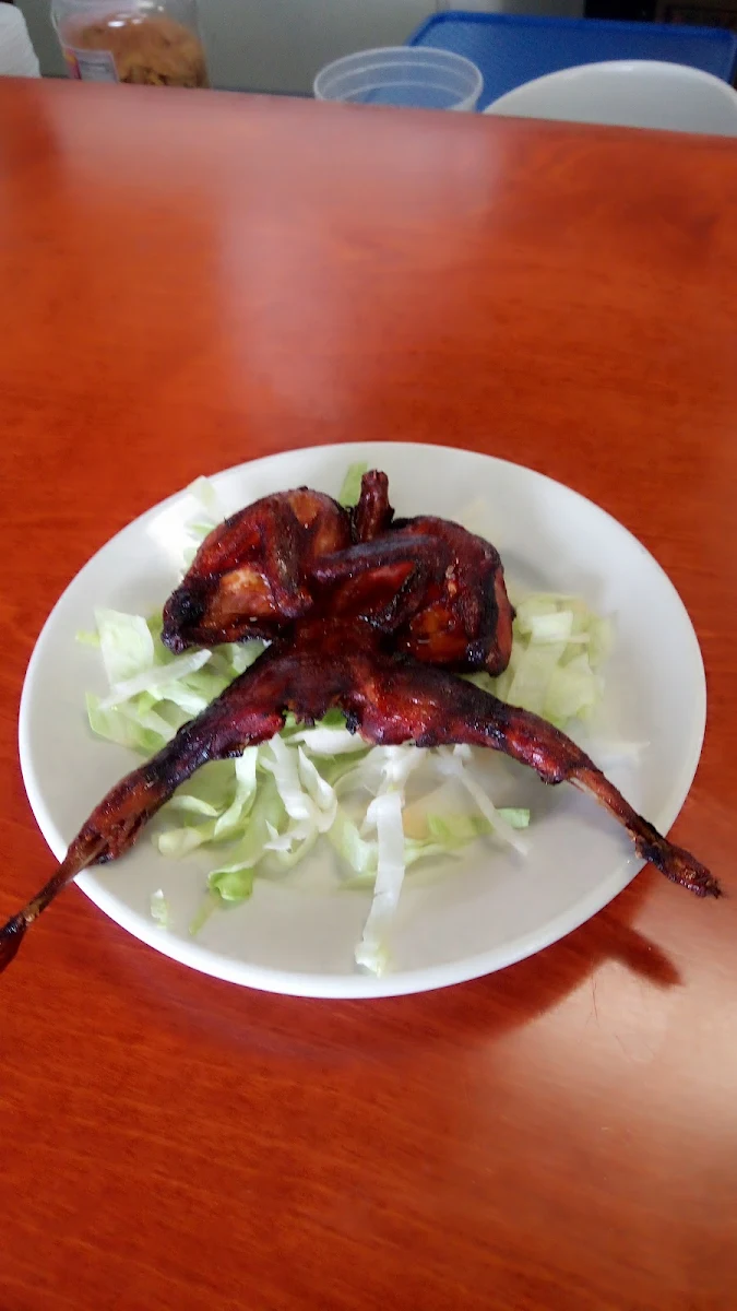 Deep Fried BBQ Quail