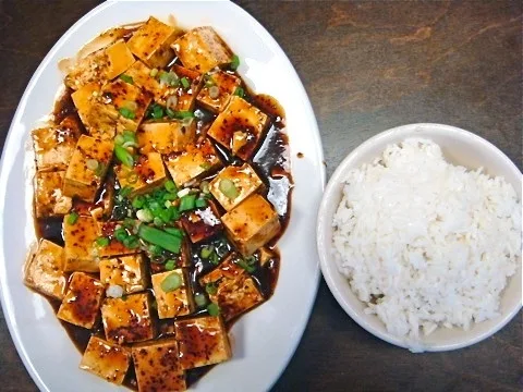 Szechuan Bean Curd with Rice