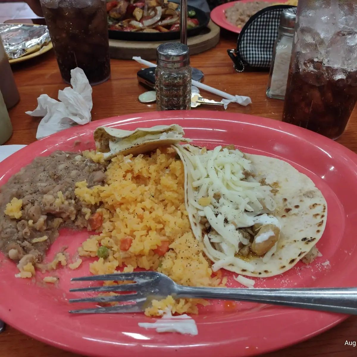 3 Soft Taco Plate