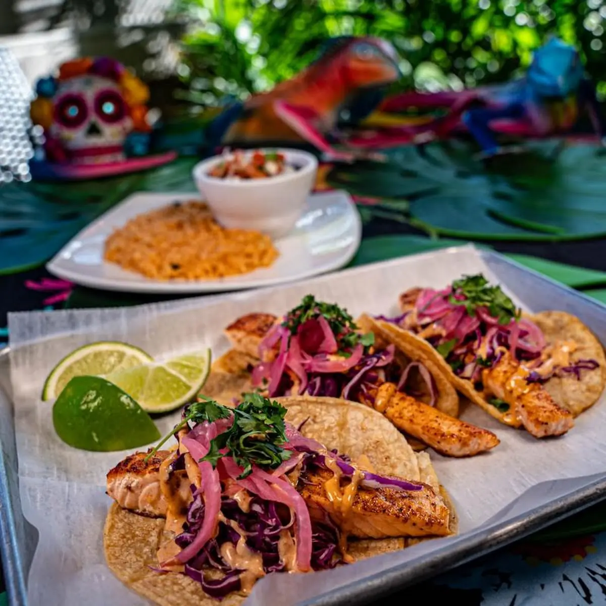 Fish Tacos - Chipotle Salmon