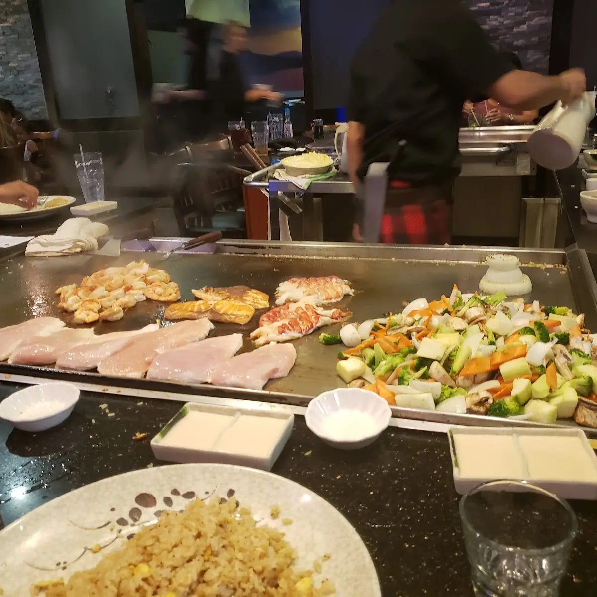 Shrimp and Chicken Fried Rice