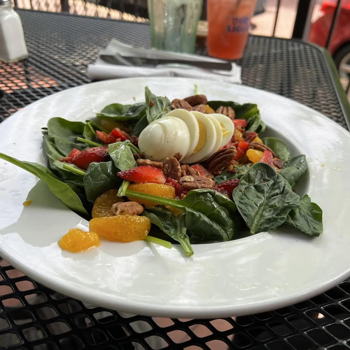 Side Spinach Salad