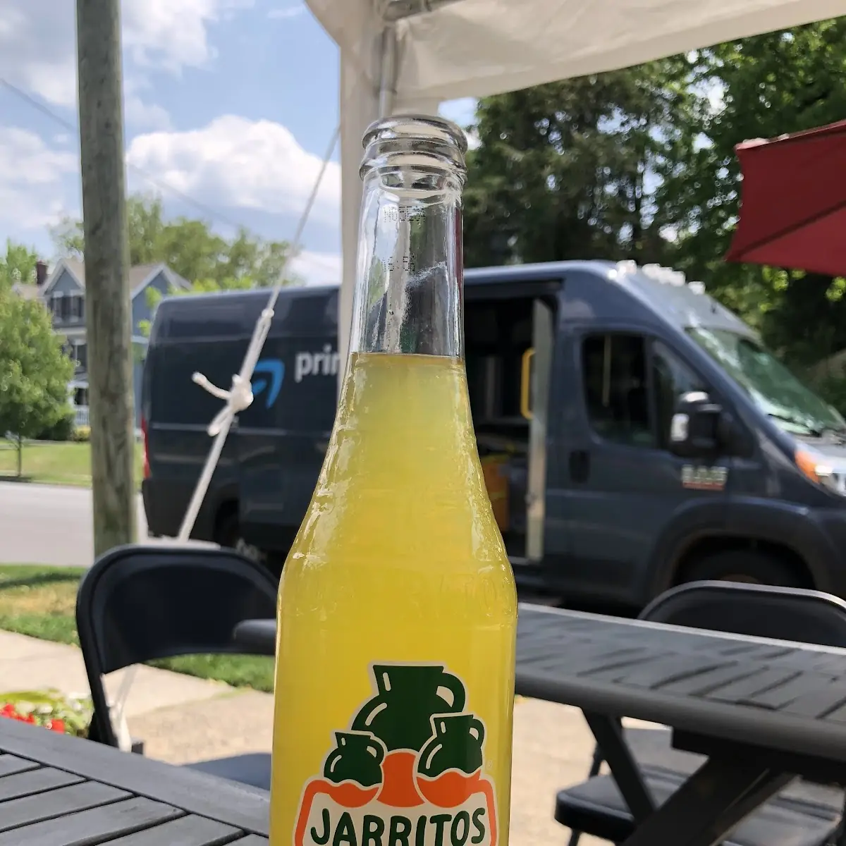 Jarritos Pineapple Glass Bottle