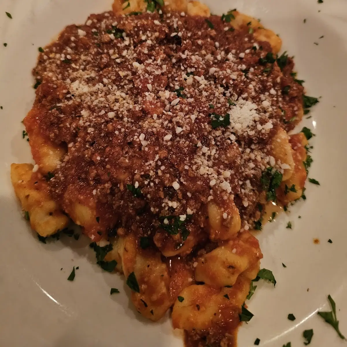 Gnocchi Bolognese