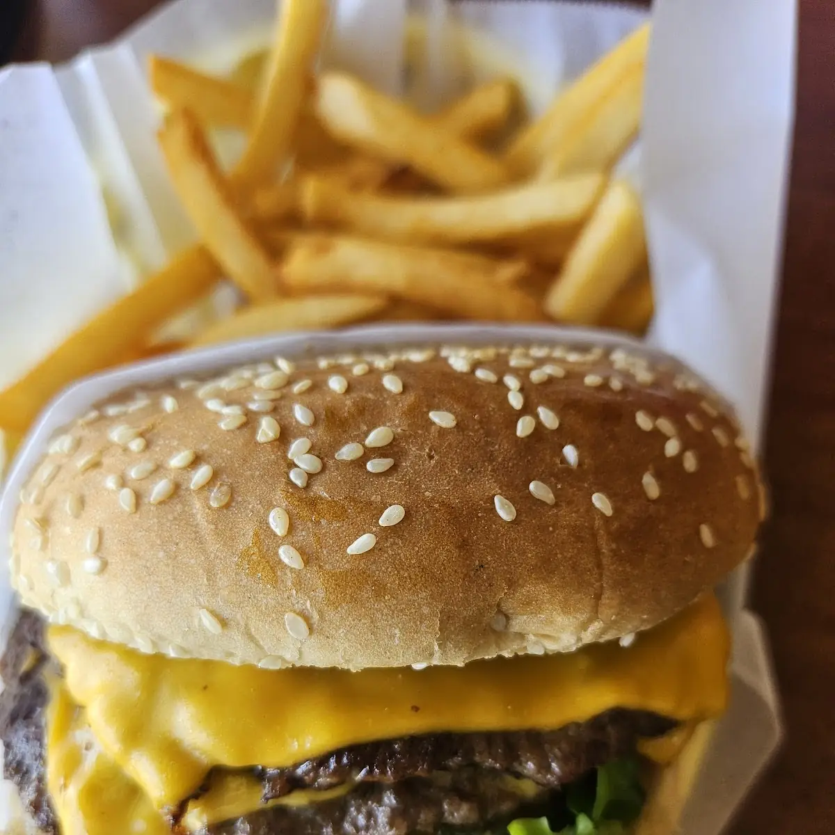 Monster Burger and Fries