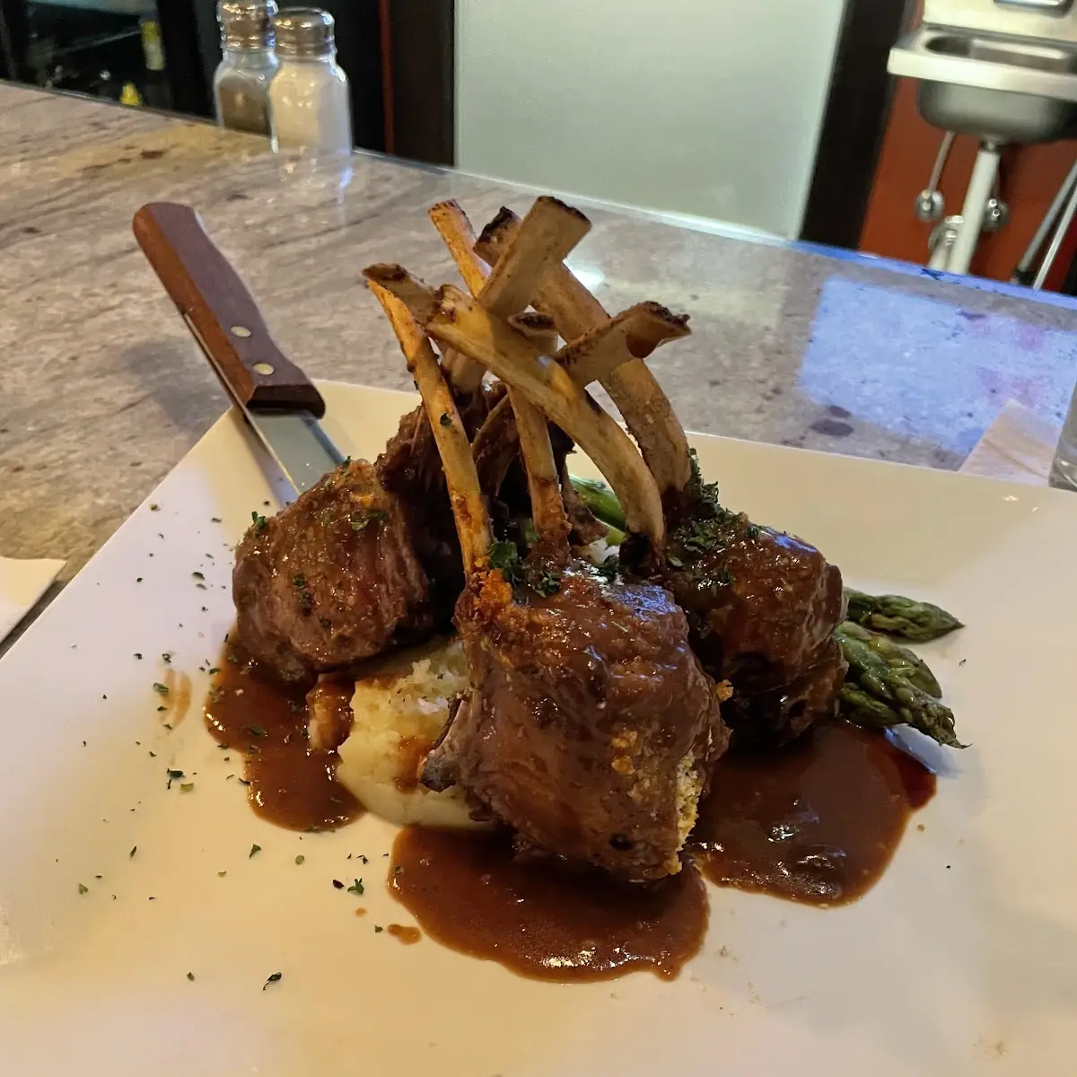 Roasted Rack of Lamb