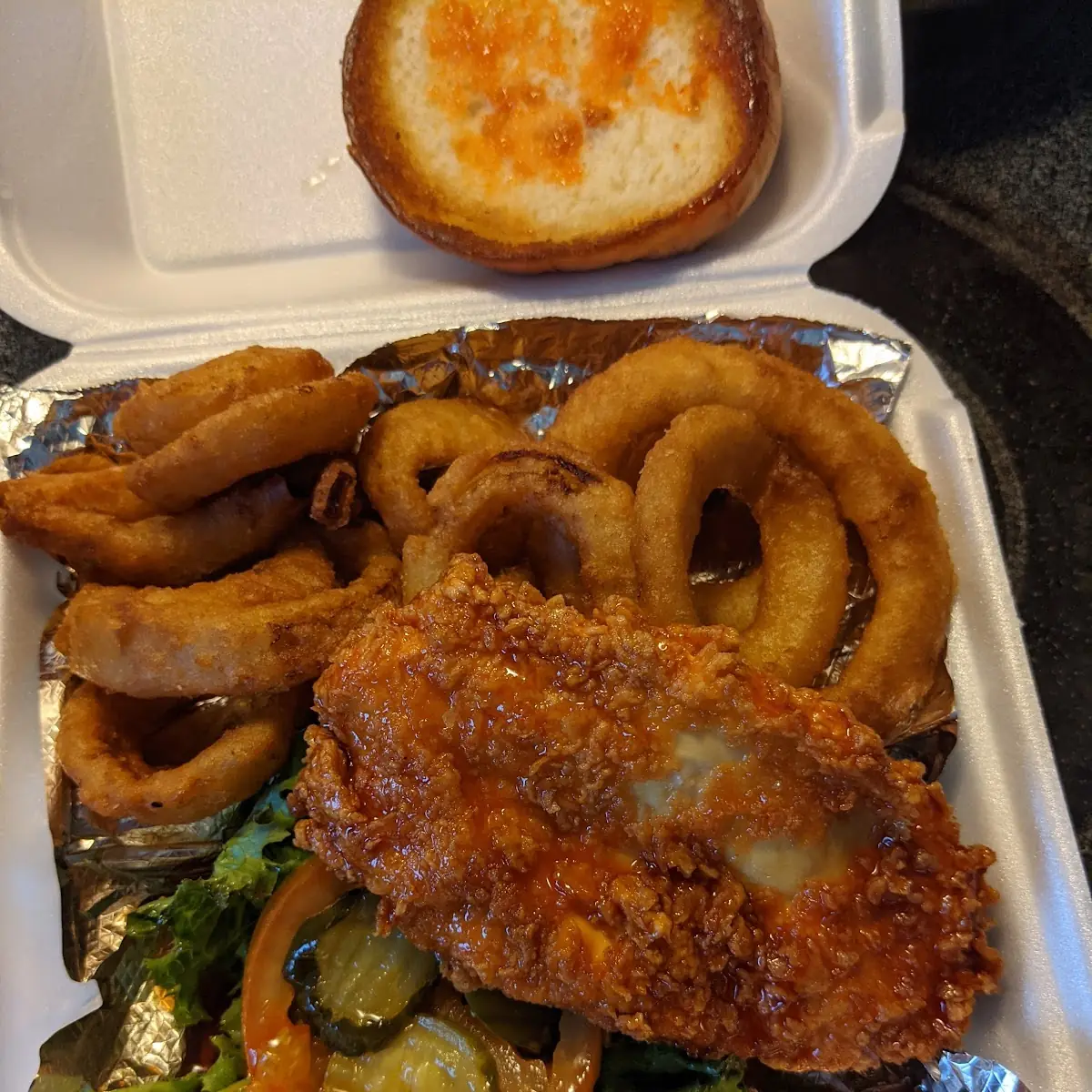 Crispy Fried Chicken Sandwich Combo
