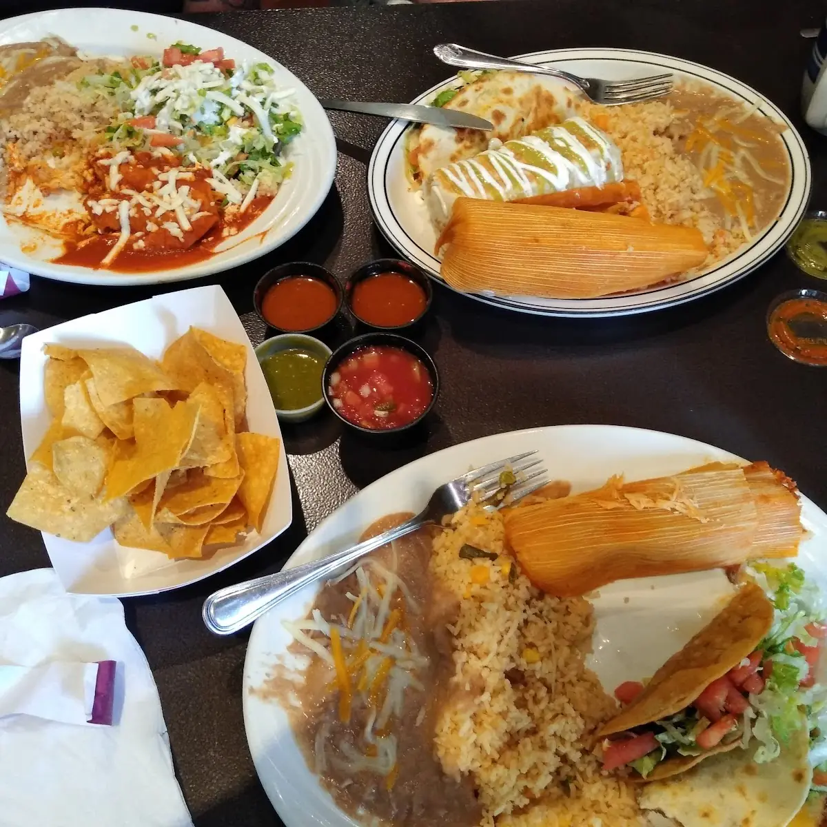 Mexican Rice with Beans Guacamole