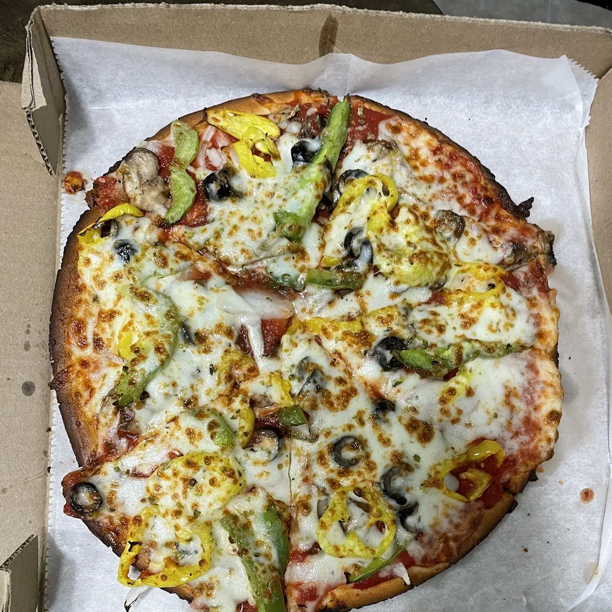 Gluten Free Veggie Pizza