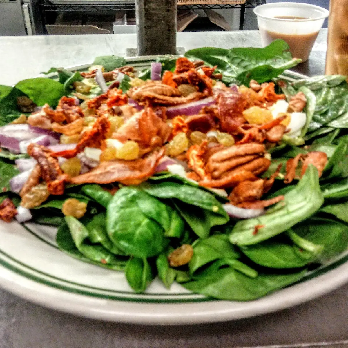 Bennigans Spinach Salad