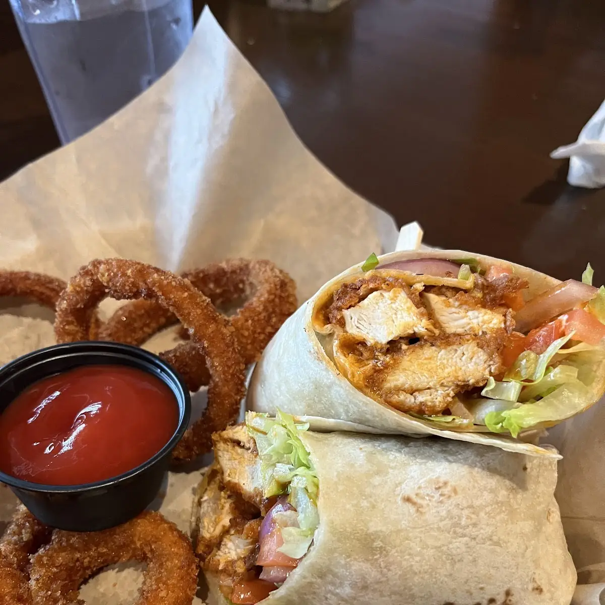 Buffalo Chicken Ranch Wrap