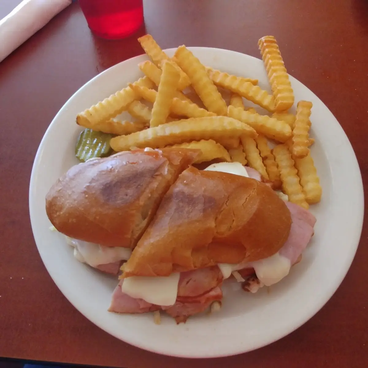 Ham and Cheese Sandwich Platter