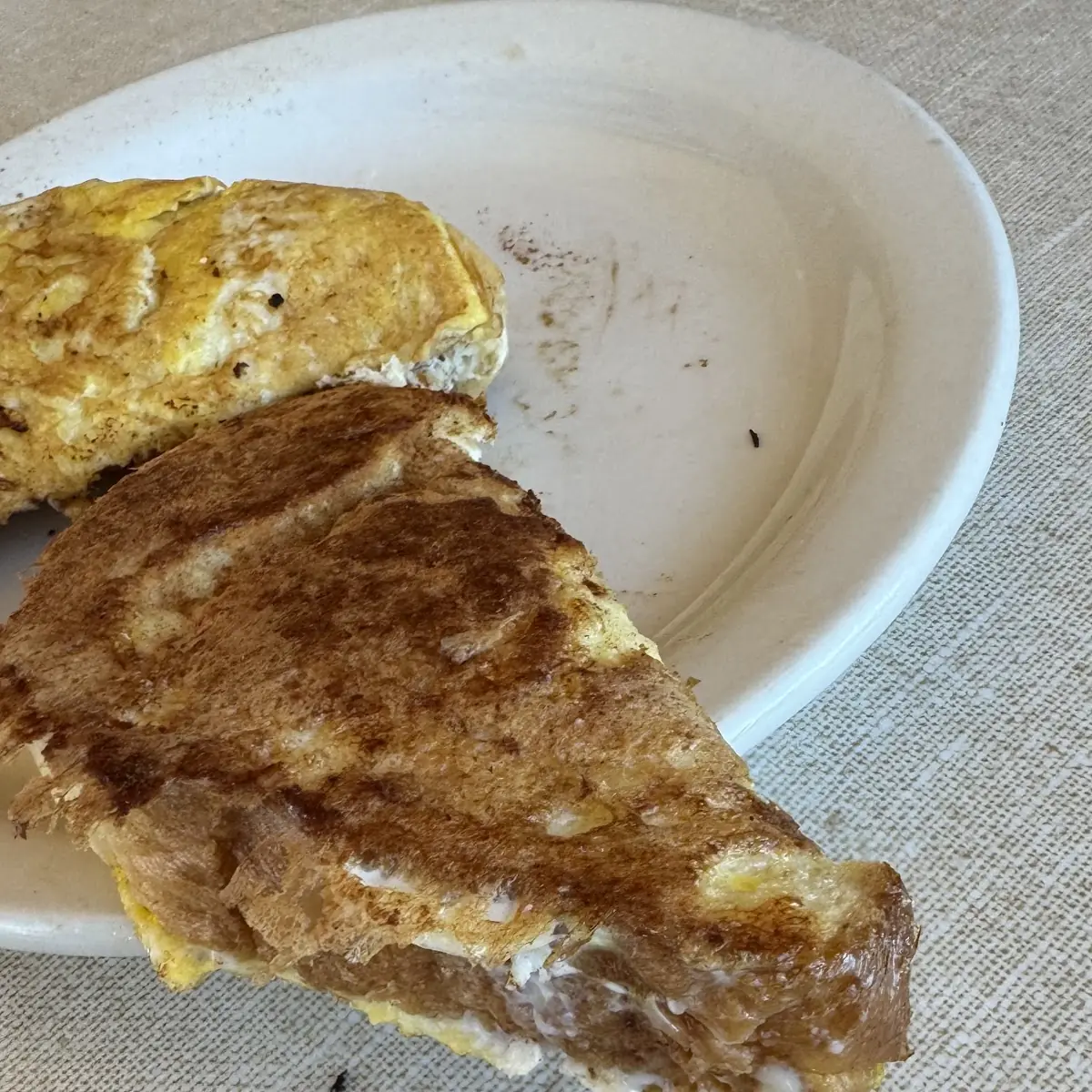 Oozing Egg French Toast