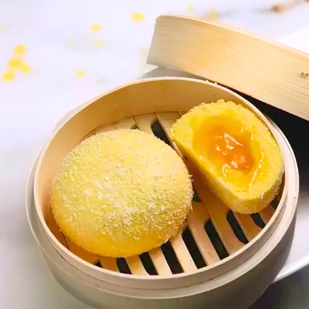 Coconut Yolk Custard Bun