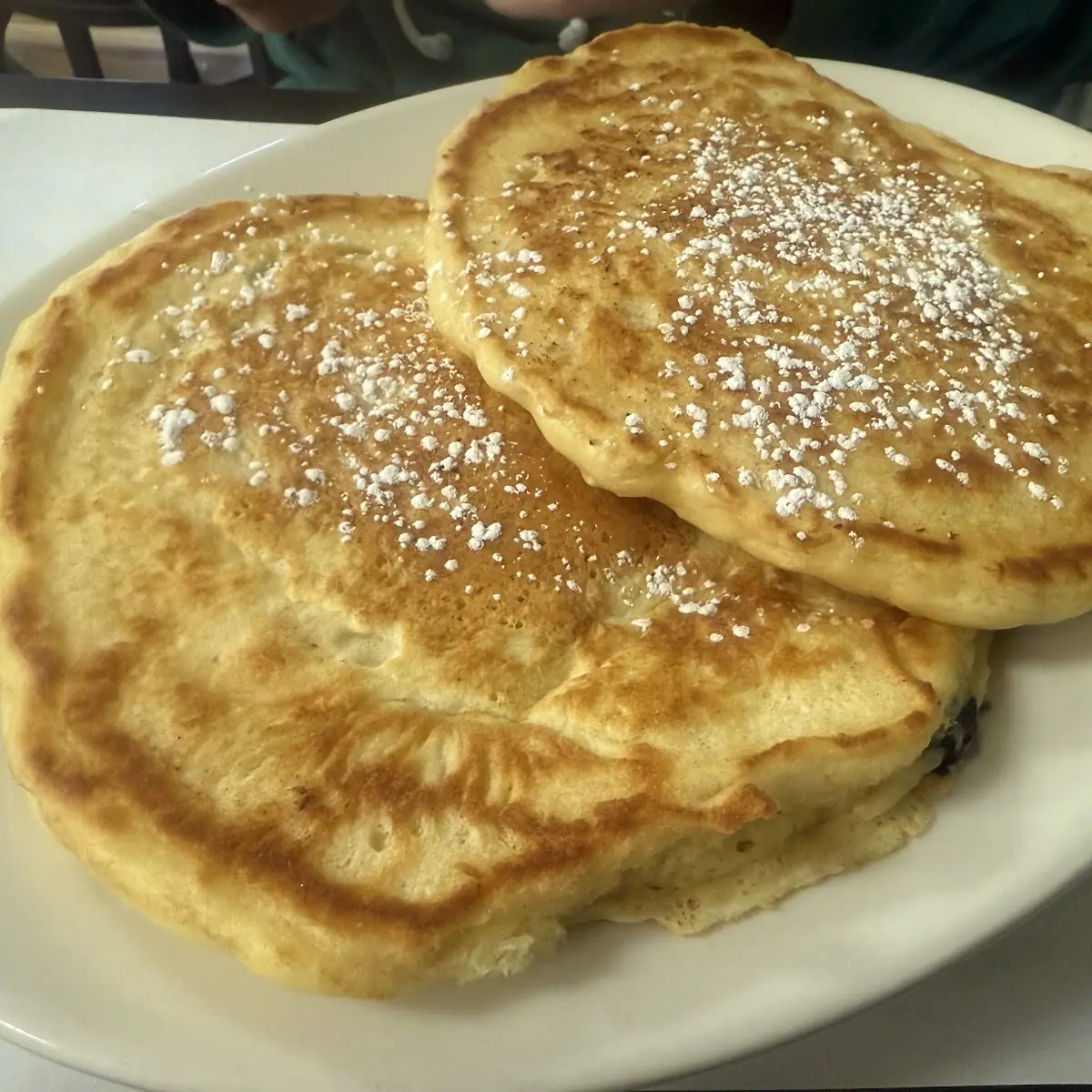 Double Stack Blueberry Pancakes